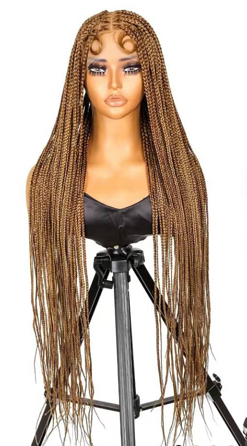Braided full lace wig 38 inches