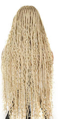 Braided full lace wig 38 inches