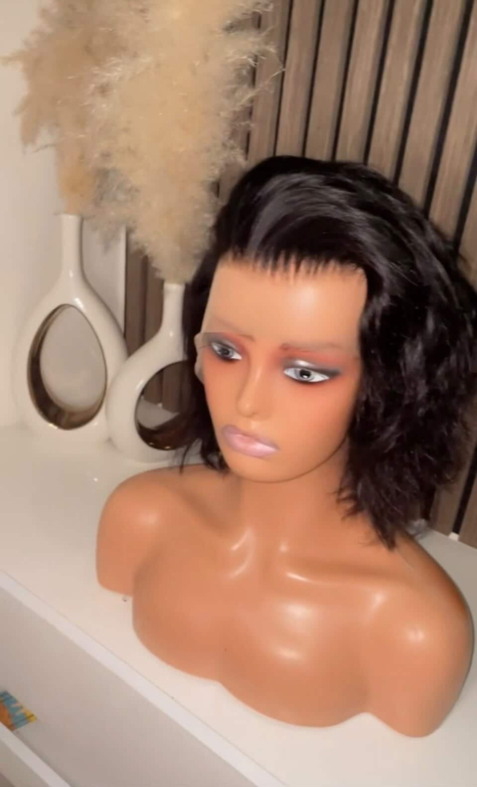 10 inch bob hd lace