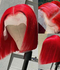 12 inch bobs 100%  human hair 13x6