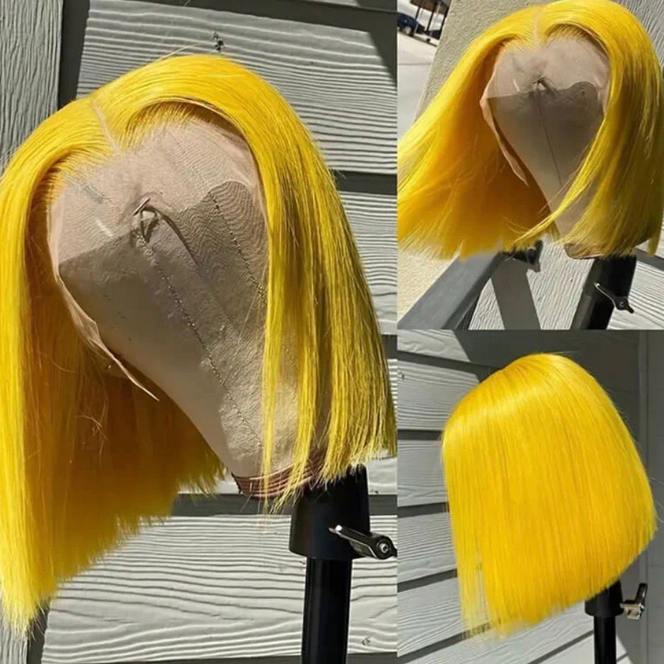 12 inch bobs 100%  human hair 13x6